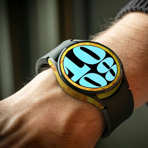 Samsung_Watch6 44mm_Yellow_Flower_4